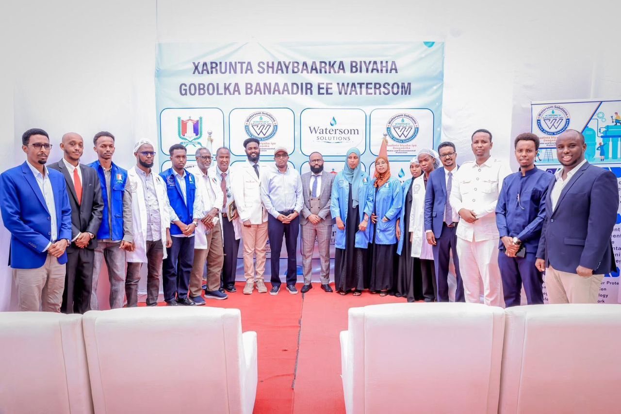 Watersom Solutions team and partners at the inauguration